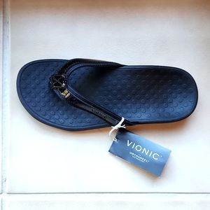 Vionic Orthaheel Women's Tide II Sandals, Size 5, Black